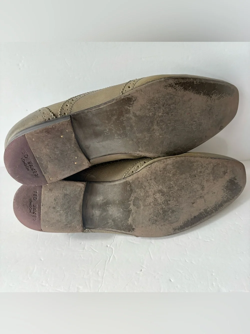 Ted Baker London Grey Cirek Oxford Brogue Shoes